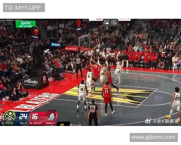 掘金与开拓者激战正酣谁能在西部赛区争夺更高荣誉